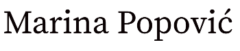Marina Popović